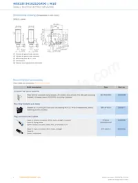 WSE16I-34162100A00 데이터 시트 페이지 8