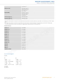 WSE16P-1H162100A00 Datasheet Page 5