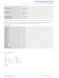 WSE16P-1H162100A00 데이터 시트 페이지 5