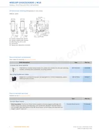 WSE16P-1H162100A00 Datasheet Page 8