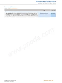 WSE16P-24162100A00 Datasheet Page 9