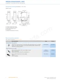 WSE26I-34162100A00 데이터 시트 페이지 8