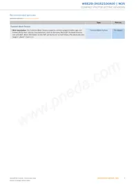 WSE26I-34162100A00 Datasheet Page 9