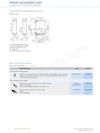 WSE26P-34162100A00 Datasheet Pagina 8