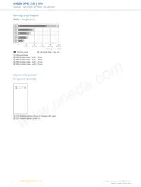 WSE9-3P3430 Datasheet Pagina 6