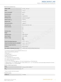 WSE9L-3P2437 Datasheet Page 3