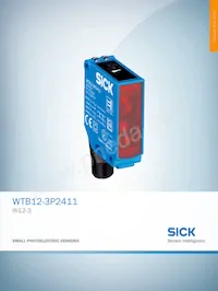 WTB12-3P2411數據表 封面