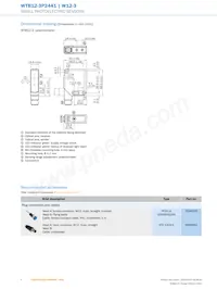 WTB12-3P2441 Datasheet Page 6