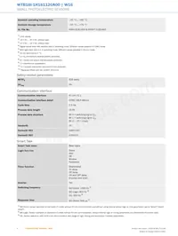 WTB16I-1H161120A00 Datasheet Page 4