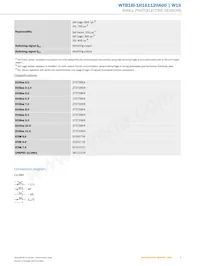 WTB16I-1H161120A00 데이터 시트 페이지 5