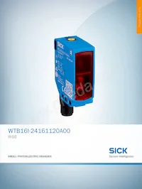 WTB16I-24161120A00 데이터 시트 표지