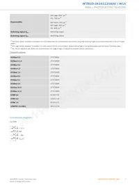 WTB16I-34161120A00 Datasheet Page 5