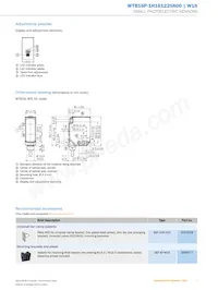 WTB16P-1H161220A00 Datasheet Page 7