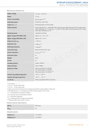 WTB16P-2416122BA00 Datasheet Pagina 3