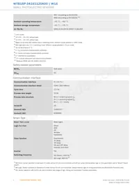 WTB16P-34161120A00 Datasheet Pagina 4