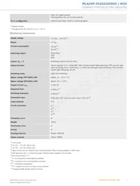 WTB26P-1H161120A00 Datasheet Pagina 3