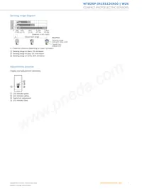 WTB26P-34161120A00 Datasheet Page 7