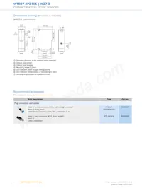 WTB27-3P2461 Datasheet Pagina 6