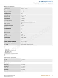 WTB4-3P3161 Datasheet Pagina 3