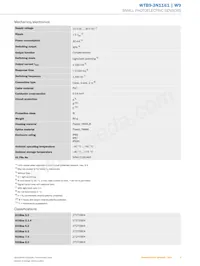 WTB9-3N1161數據表 頁面 3