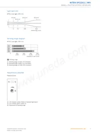 WTB9-3P2261 데이터 시트 페이지 5