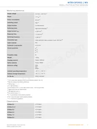 WTB9-3P3461 Datasheet Pagina 3