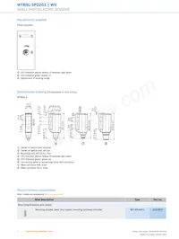 WTB9L-3P2261 Datasheet Page 6