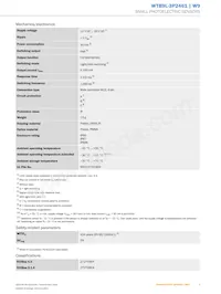 WTB9L-3P2461 Datasheet Page 3