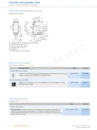 WTL16P-1H161120A00 Datasheet Page 8