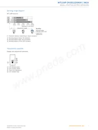 WTL16P-24161120A00 Datasheet Page 7