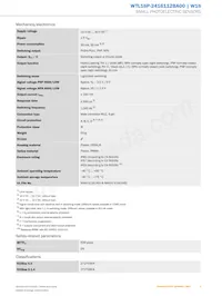 WTL16P-2416112BA00 Datasheet Page 3