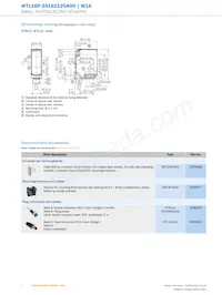 WTL16P-34161120A00 Datasheet Page 8