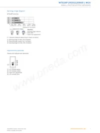 WTS16P-24161120A00 Datasheet Pagina 7