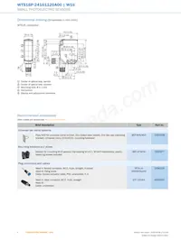 WTS16P-24161120A00 Datasheet Pagina 8