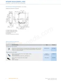 WTS26P-34161120A00 Datasheet Pagina 8