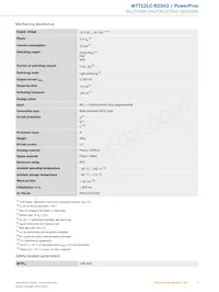 WTT12LC-B2563 Datasheet Page 3