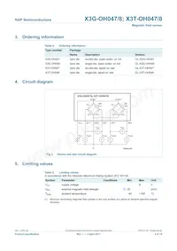 X3G-OH047 Datasheet Page 4