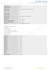 ZL1-F2421 Datasheet Page 3