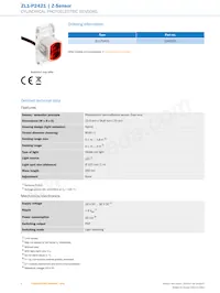 ZL1-P2421 데이터 시트 페이지 2