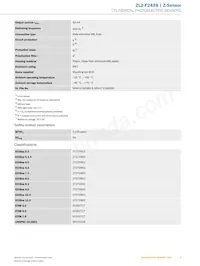 ZL2-F2438 Datasheet Page 3