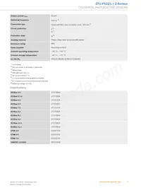 ZT1-P5221 Datasheet Page 3