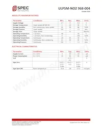 968-004 Datasheet Page 2