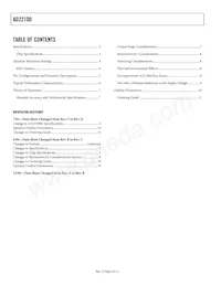 AD22100SR-REEL7 Datasheet Page 2