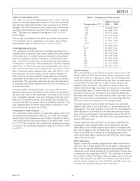 AD7314ARMZ Datasheet Pagina 5