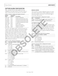 ADIS16223CMLZ Datasheet Page 11