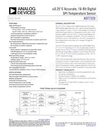 ADT7320UCPZ-R2 Datasheet Cover