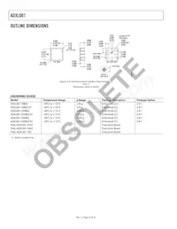ADXL001-70BEZ Datasheet Page 14
