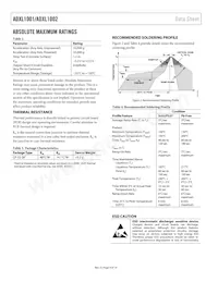 ADXL1002BCPZ-RL7 Datasheet Page 4