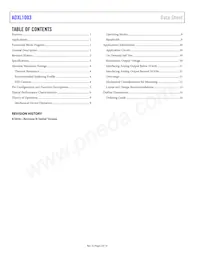ADXL1003BCPZ-RL7 Datasheet Page 2