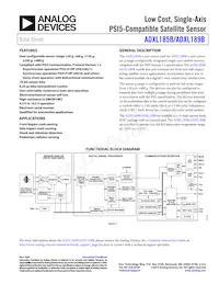 ADXL189BWBRDZUP-RL Datasheet Cover